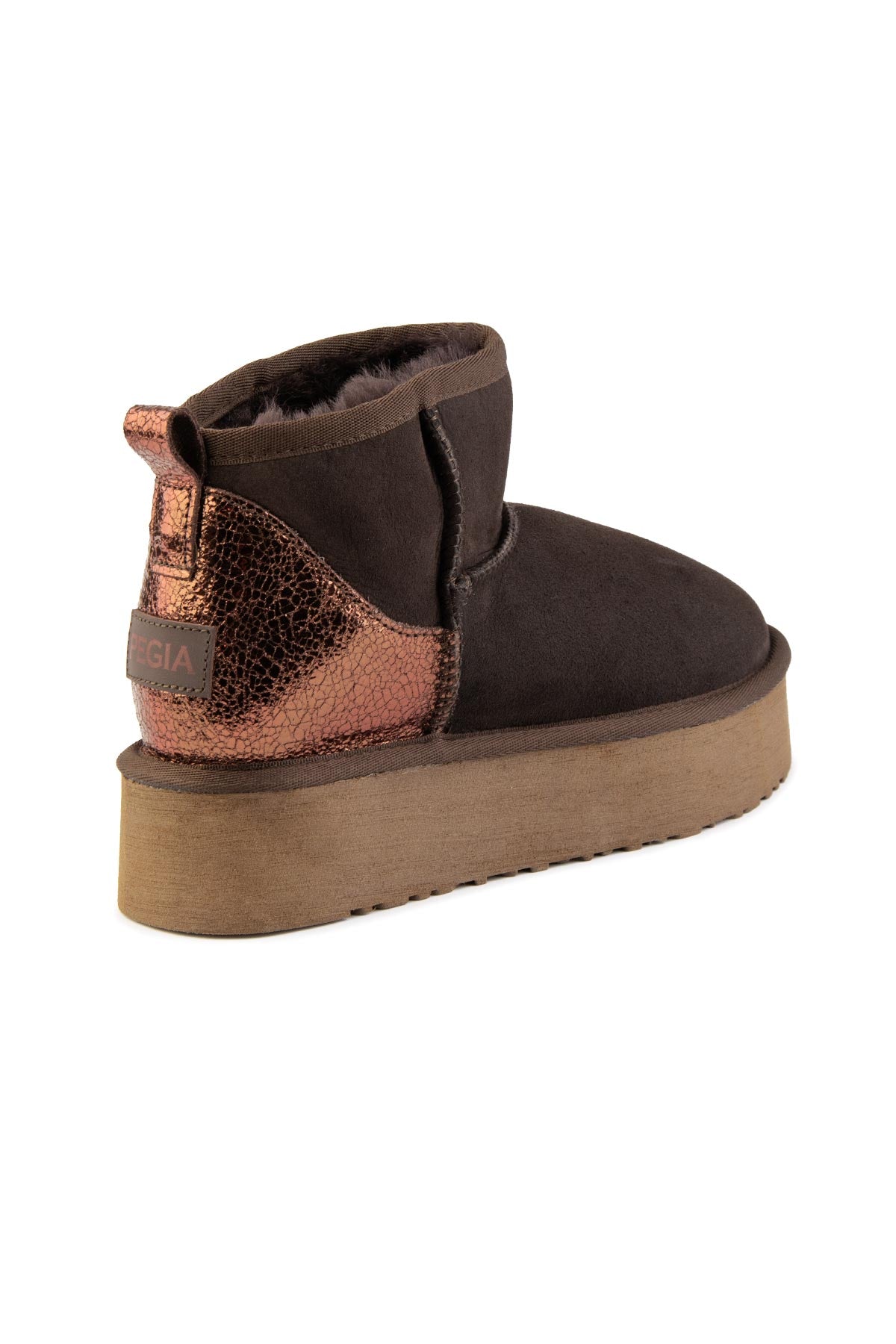 Pegia Adel Shearling Mujer Botas