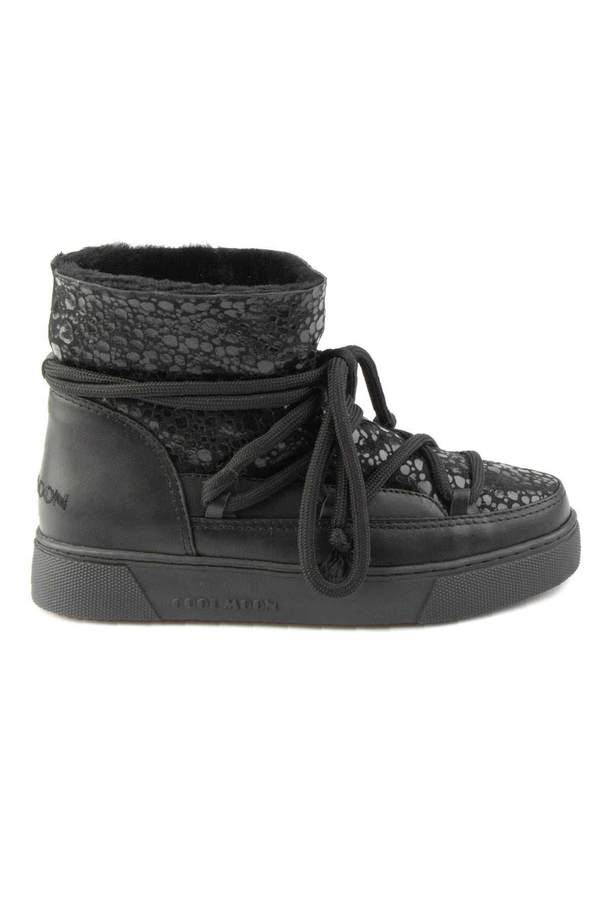 Cool Moon Parnu Sheepskin Printed Women's Boots - Pegia