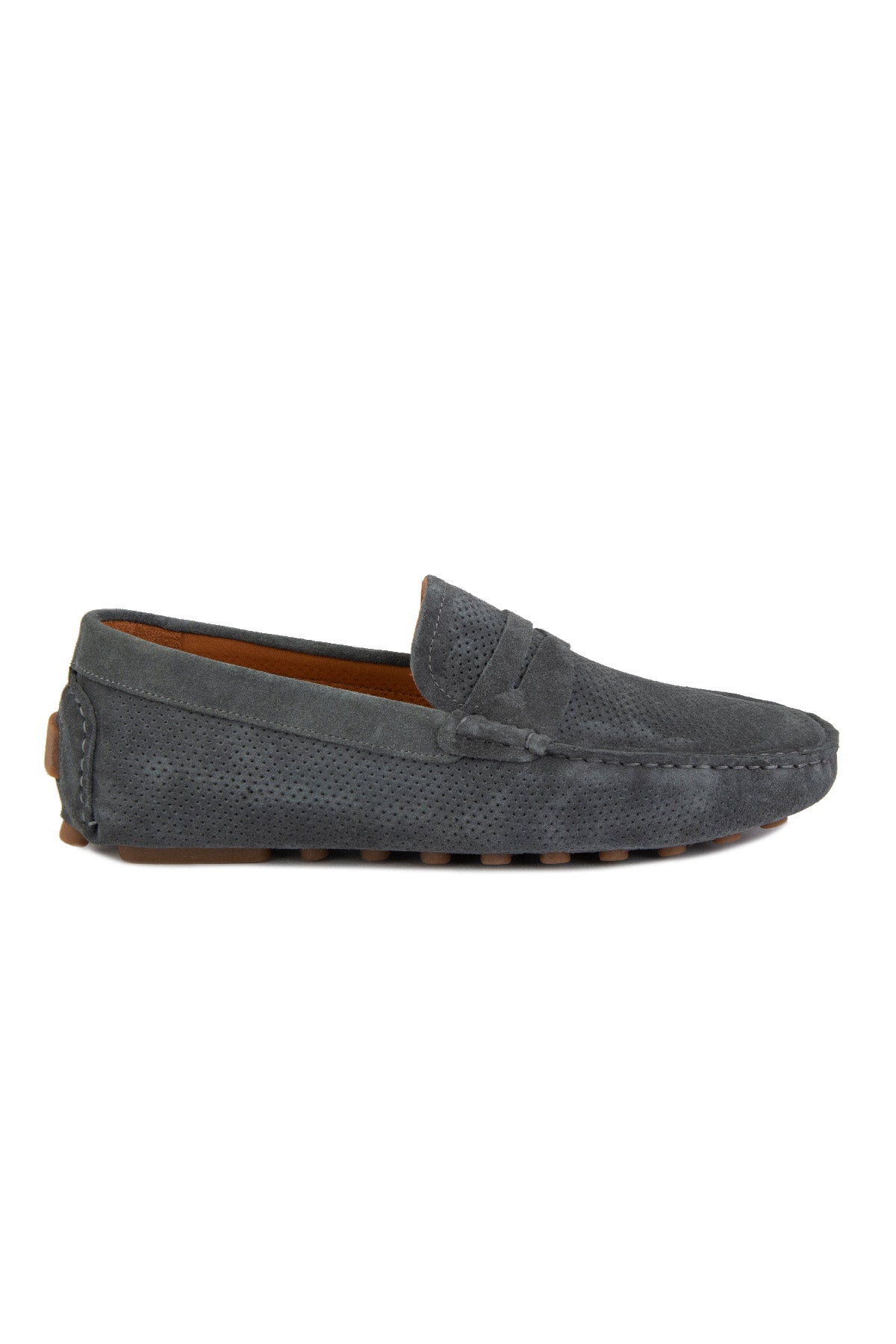 Pegia Alvor Chaussures Mocassins En Daim Véritable Pour Hommes