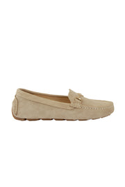 Pegia Perla Women's Genuine Suede Horsebit Loafers
