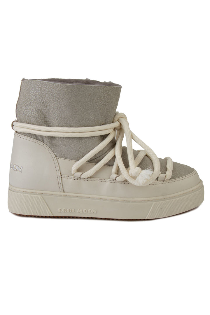 Cool Moon Sidne damskie botki ze skóry owczej z futrem