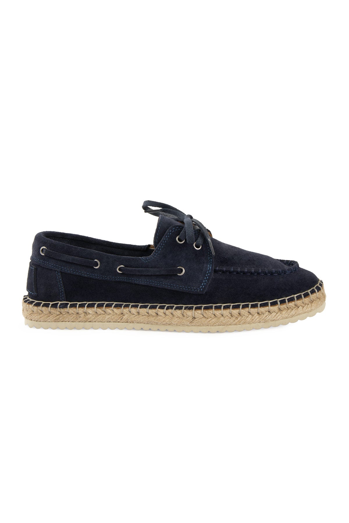 Mocasines con cordones tipo alpargata para hombre Pegia Rosco en ante genuino