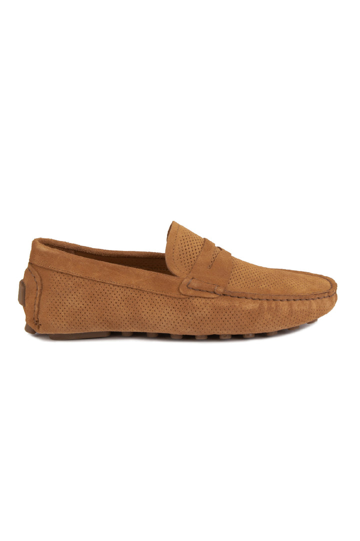 Pegia Weston Genuine Suede Men's Loafers - Pegia