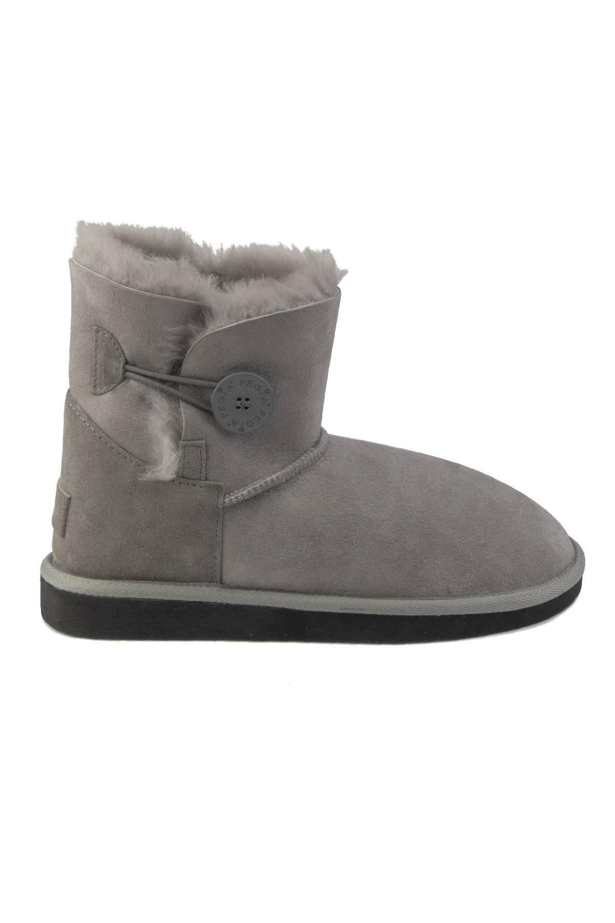 Pegia Moa Genuine Suede Button Women's Boots - Pegia