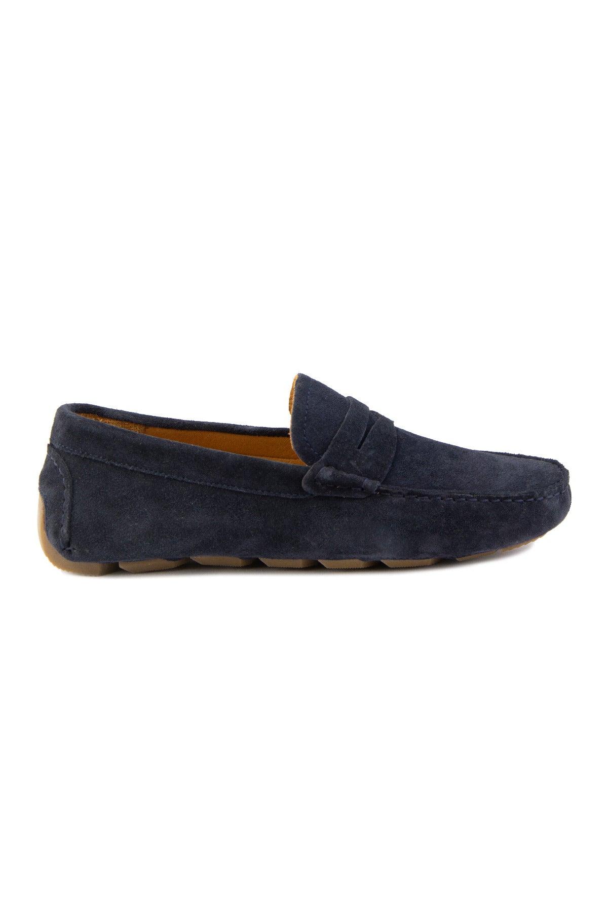 Mocassins en daim véritable pour hommes Pegia Alvor