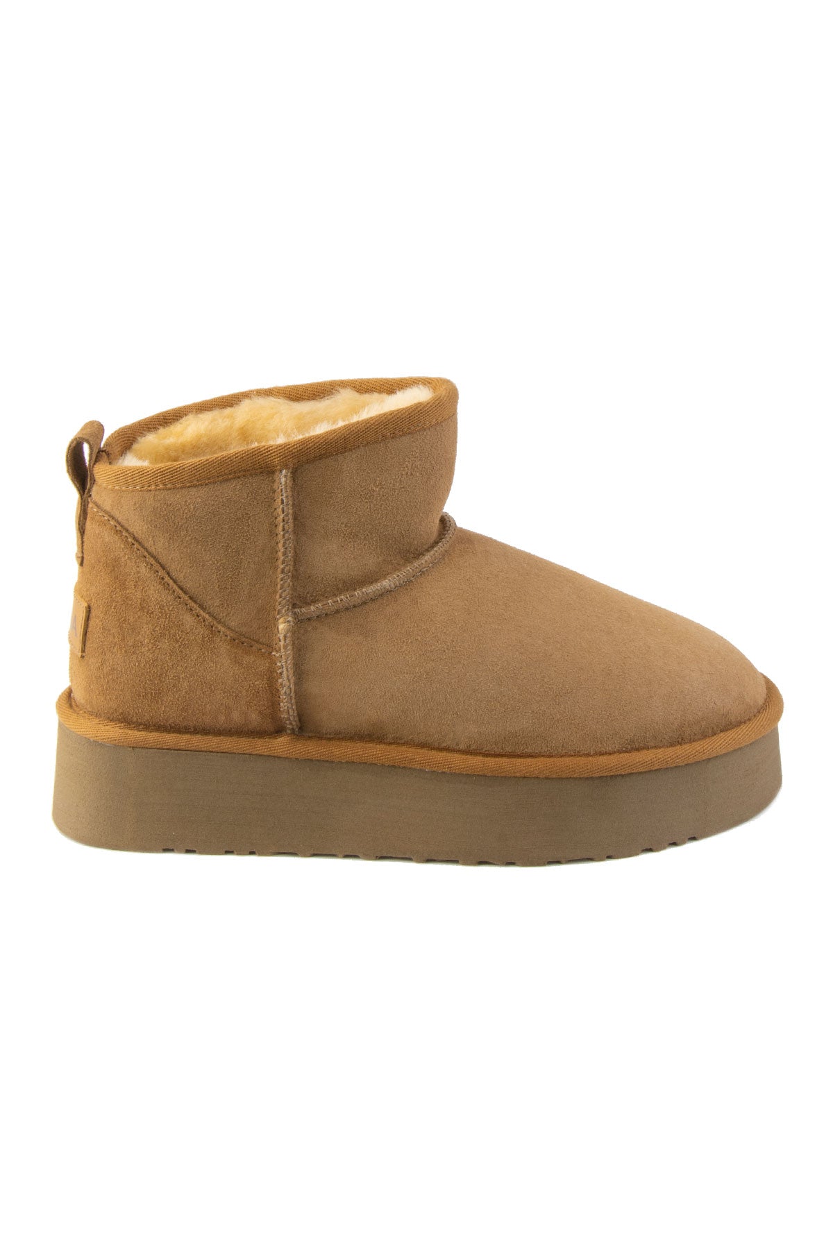 Pegia Brooks Genuine Suede Women's Platform Boots - Pegia