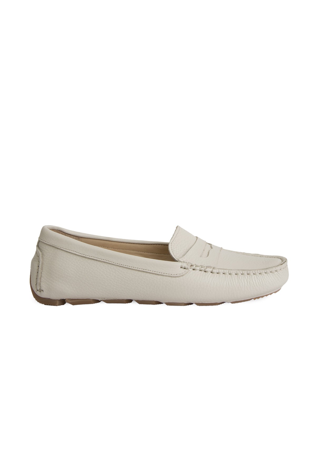 Pegia Lofta Women's Genuine Leather Penny Loafers