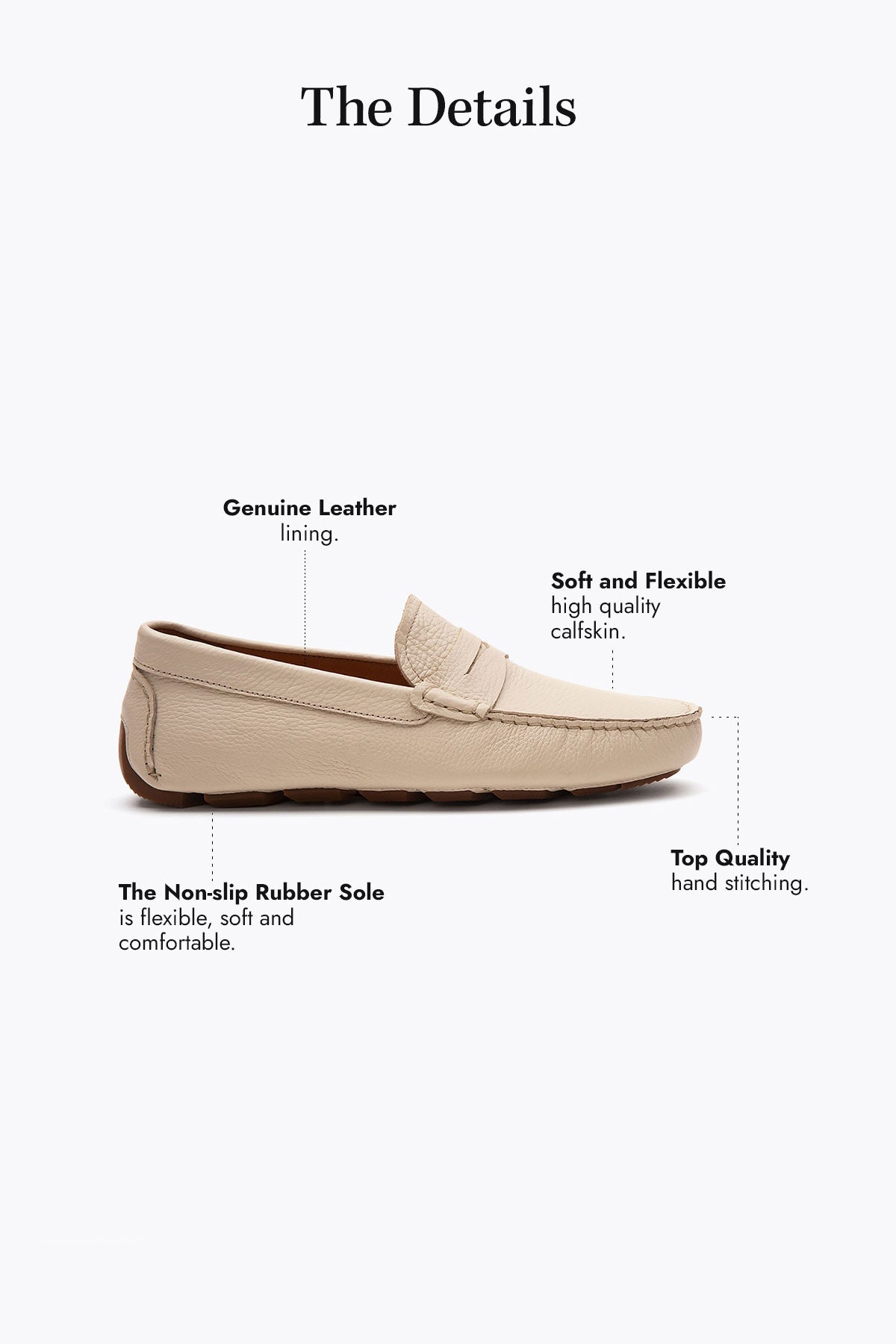 Pegia Alvor Leather Men's Loafers - Pegia