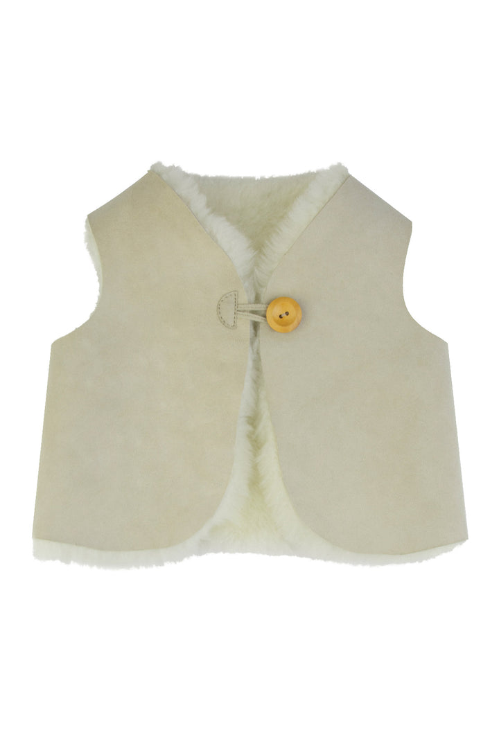 Pegia Merin Shearling Baby Gilet - Pegia