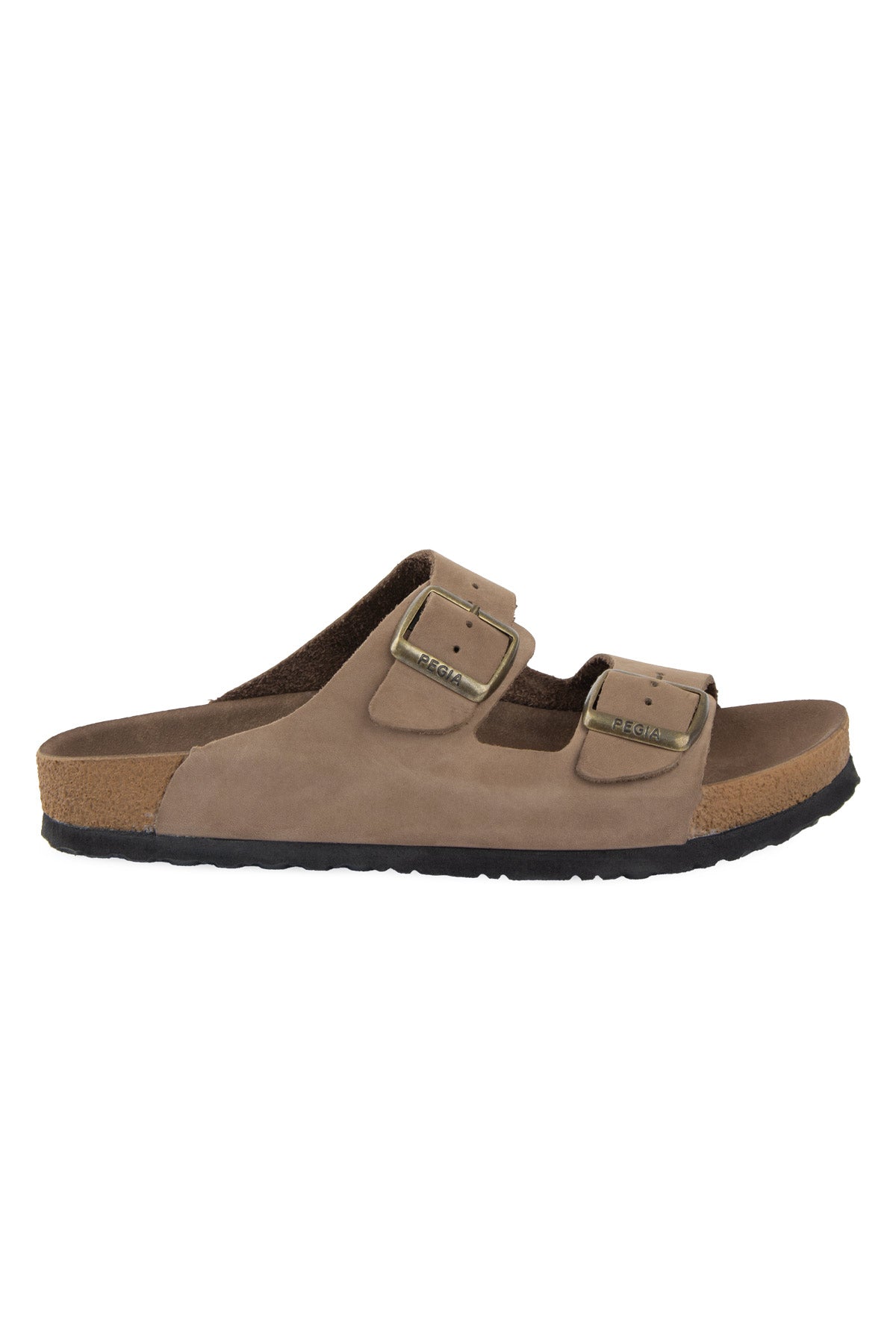 Pegia Santio Nubuck Unisex Buckle Slippers
