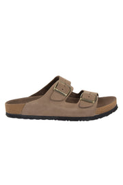 Pegia Santio Nubuck Unisex Buckle Slippers