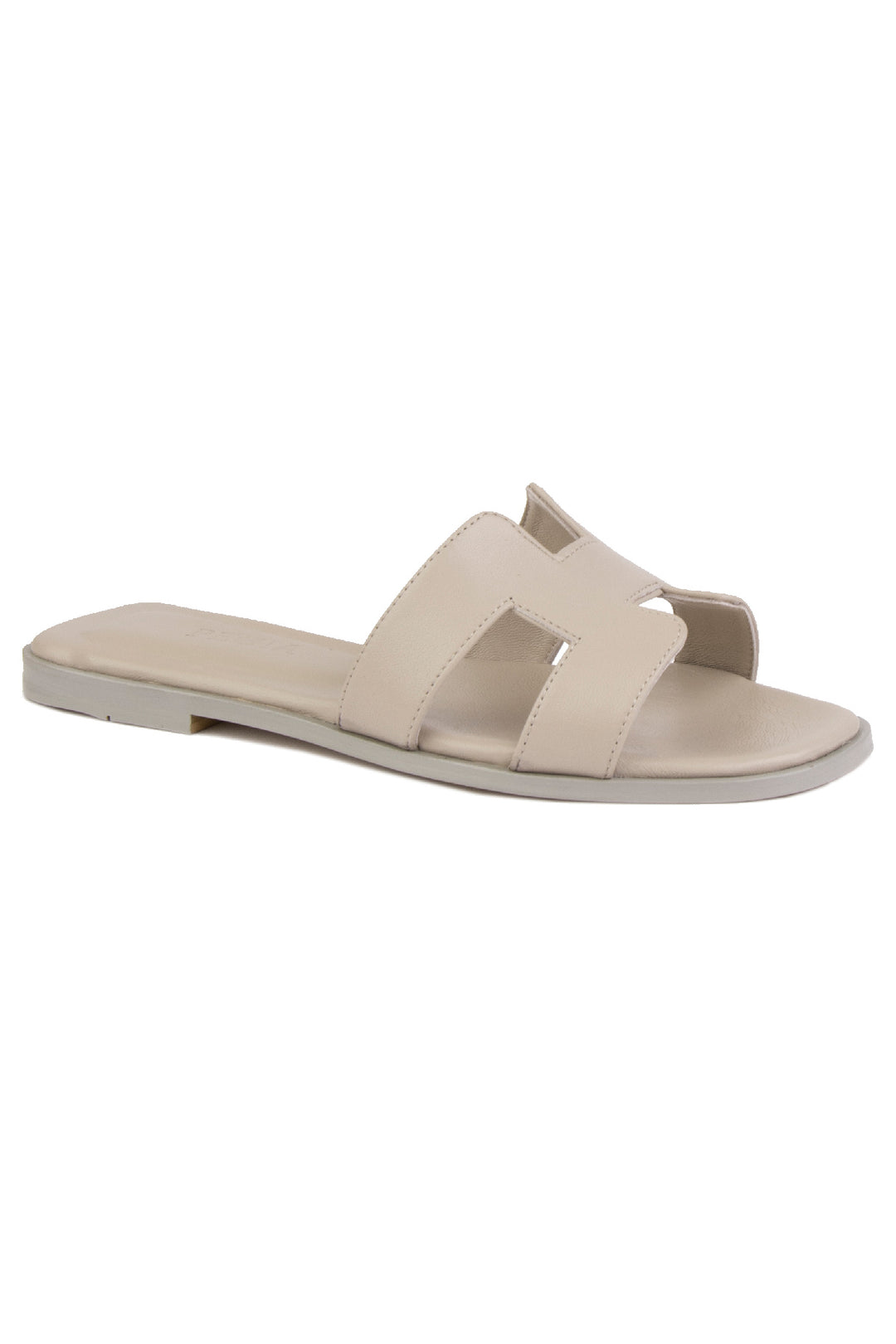 Pegia Ada Leather Women's Flat Slides - Pegia