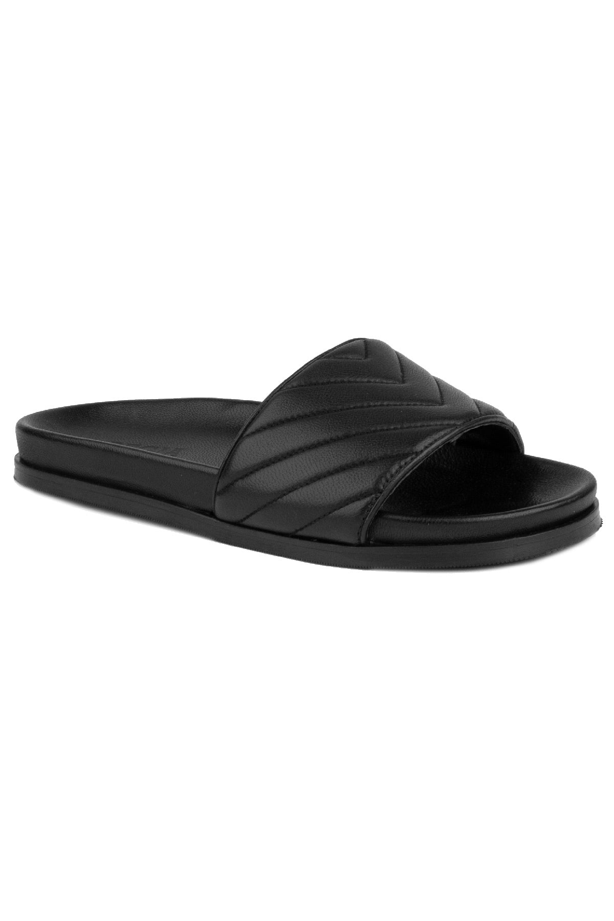 Pegia Mona Leather Women's Slides - Pegia