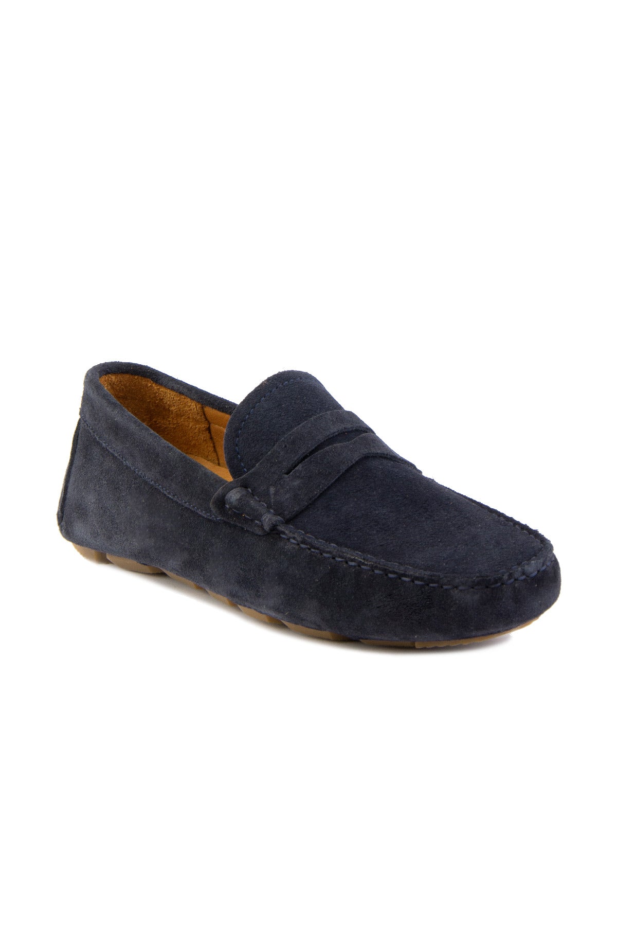 Mocassins en daim véritable pour hommes Pegia Alvor