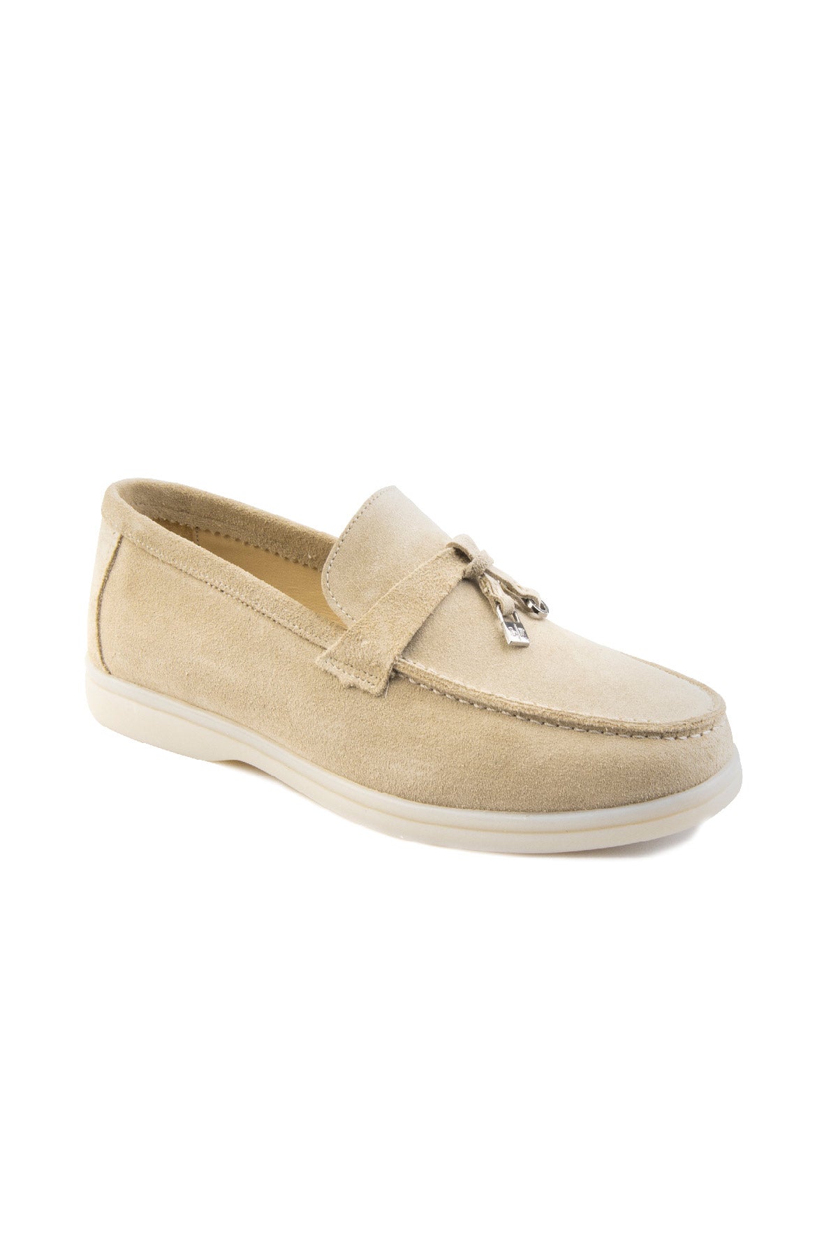 Pegia Roche Damen-Loafer aus echtem Wildleder