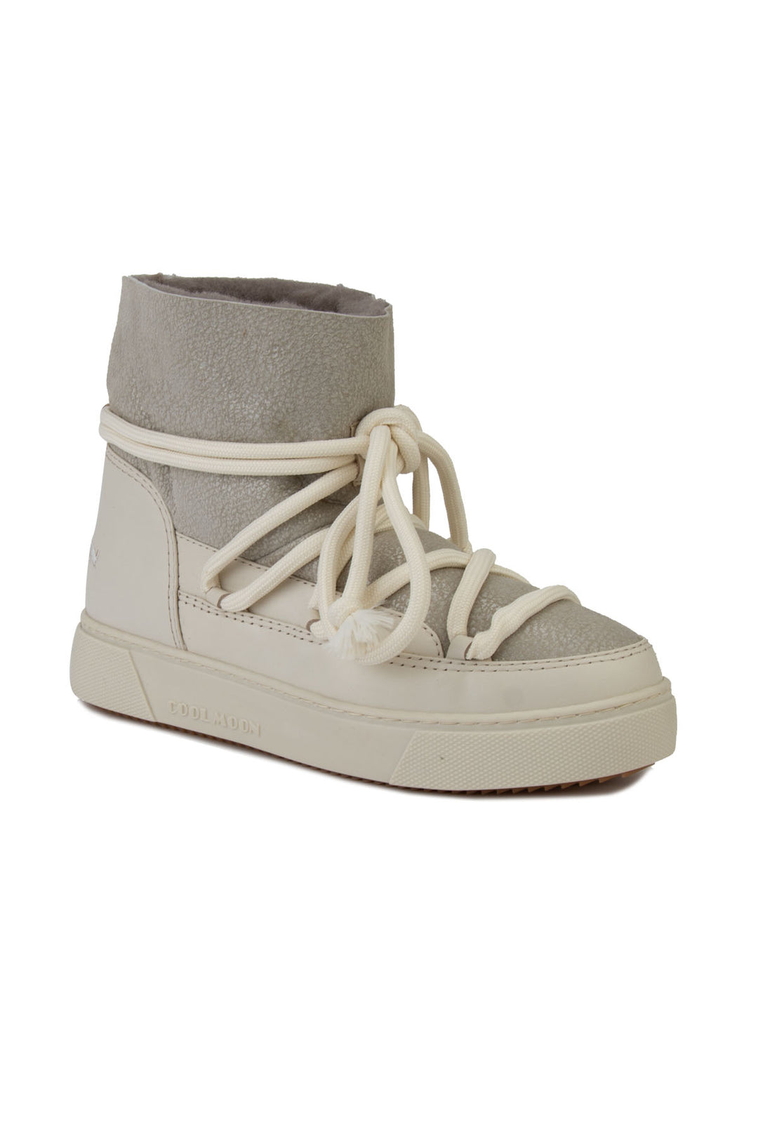 Cool Moon Sidne damskie botki ze skóry owczej z futrem