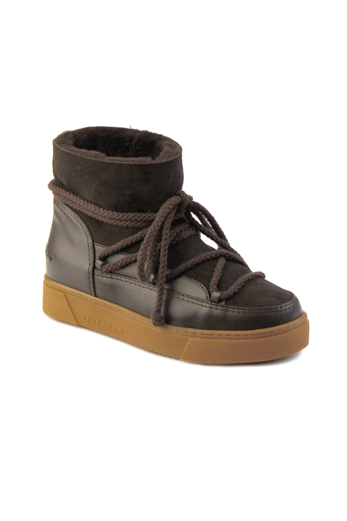 Cool Moon Clair Shearling Women's Boots - Pegia