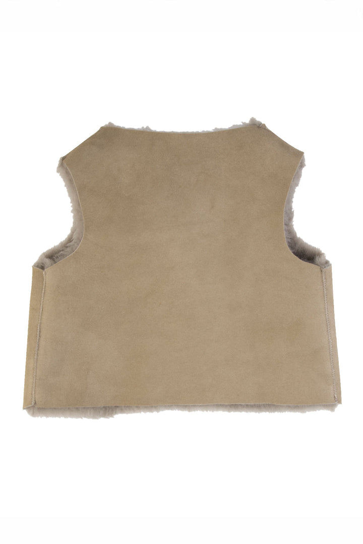 Pegia Merin Shearling Baby Gilet - Pegia