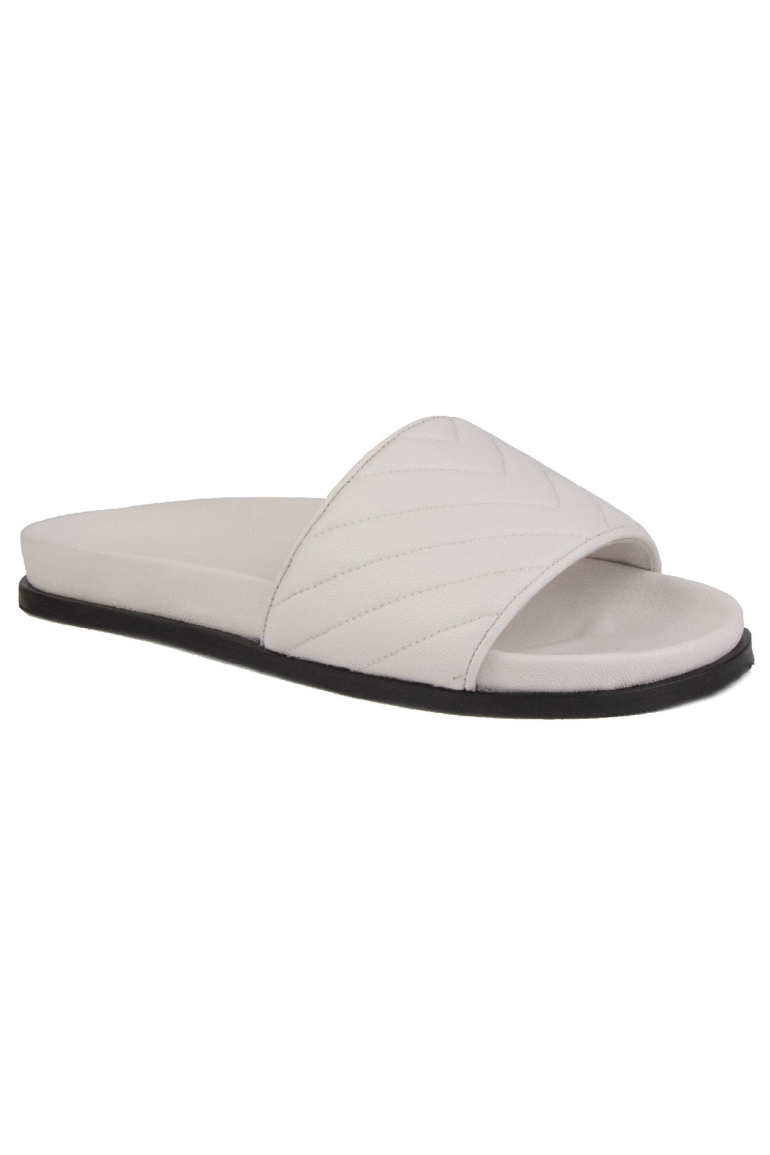 Pegia Mona Leather Women's Slides - Pegia
