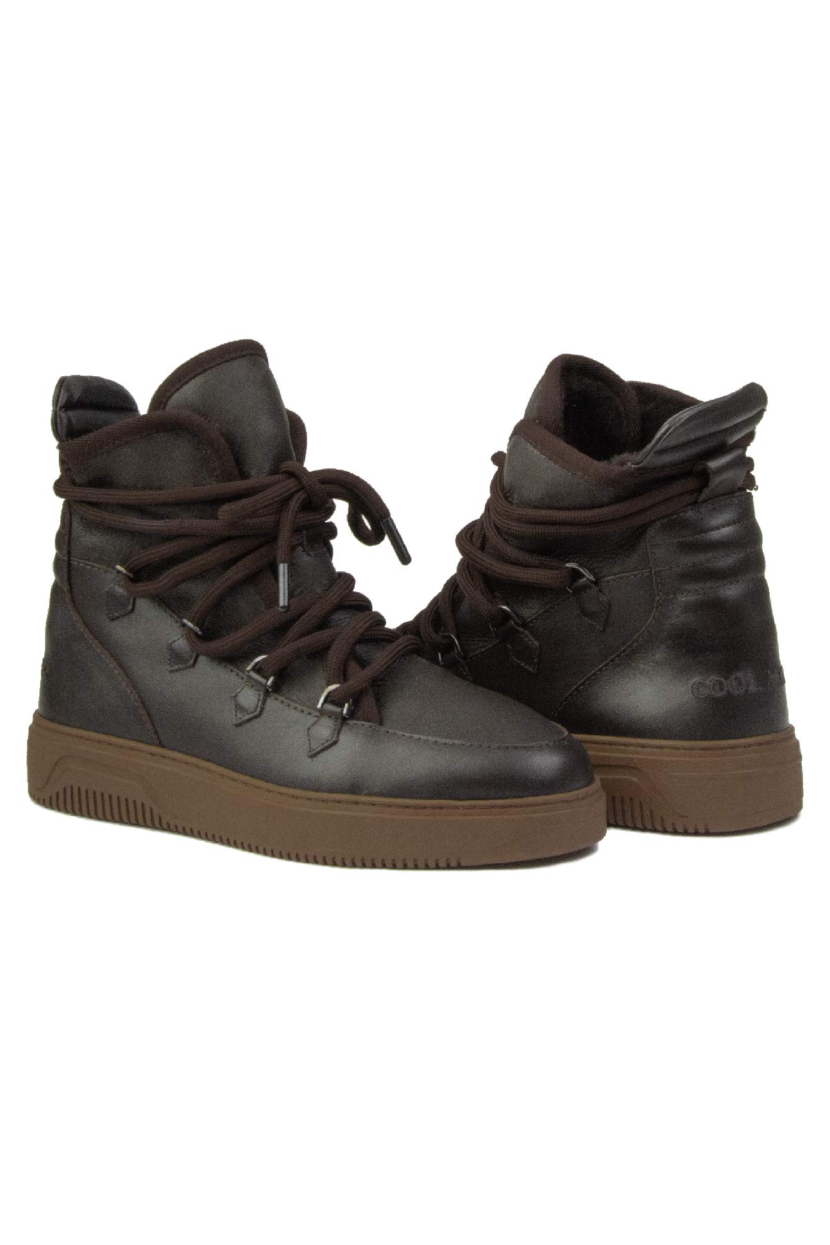 Cool Moon Lincol Shearling Men's Sneaker Boots