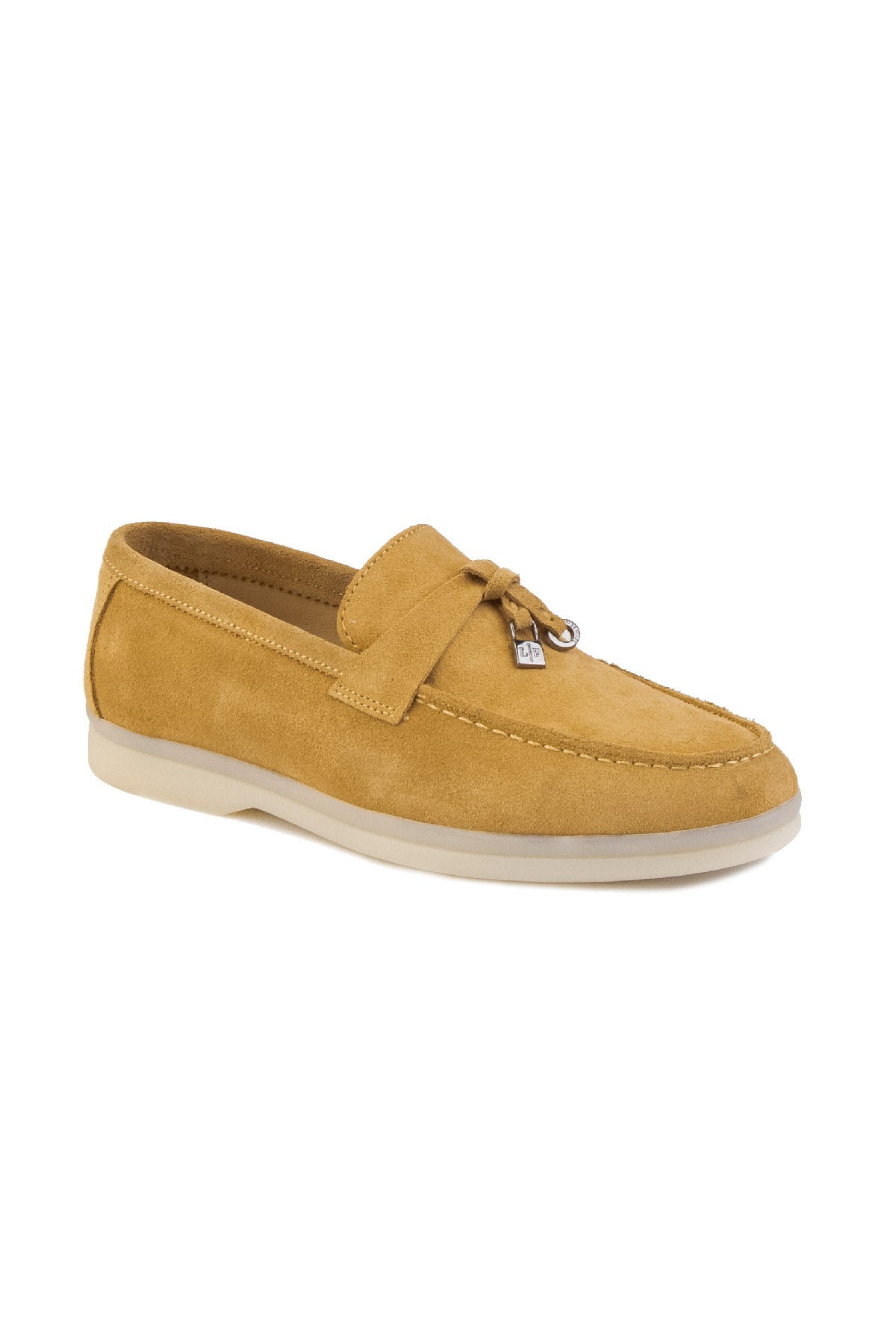 Pegia Roche Damen-Loafer aus echtem Wildleder