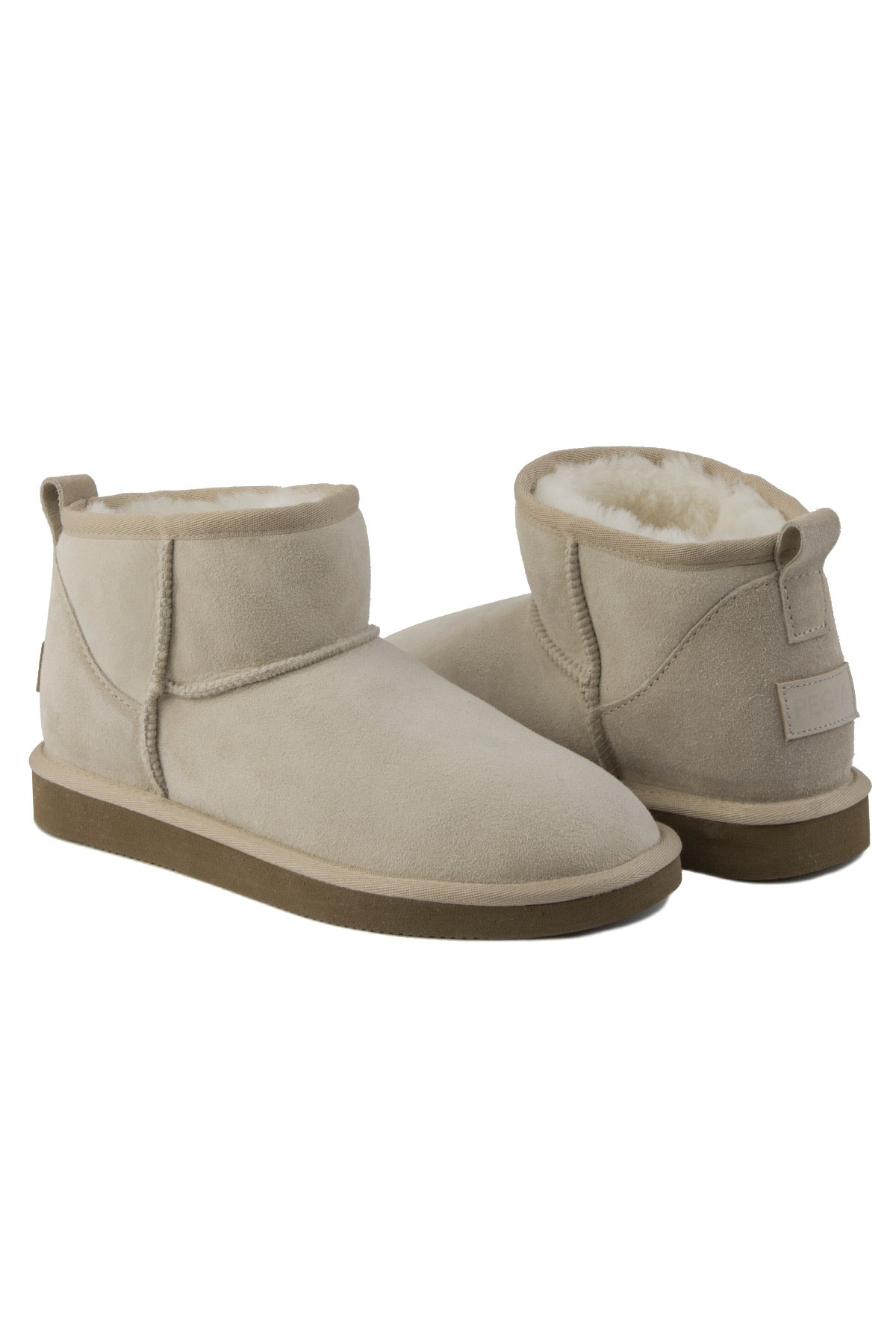 Pegia Brooks Genuine Suede Women's Mini Boots - Pegia
