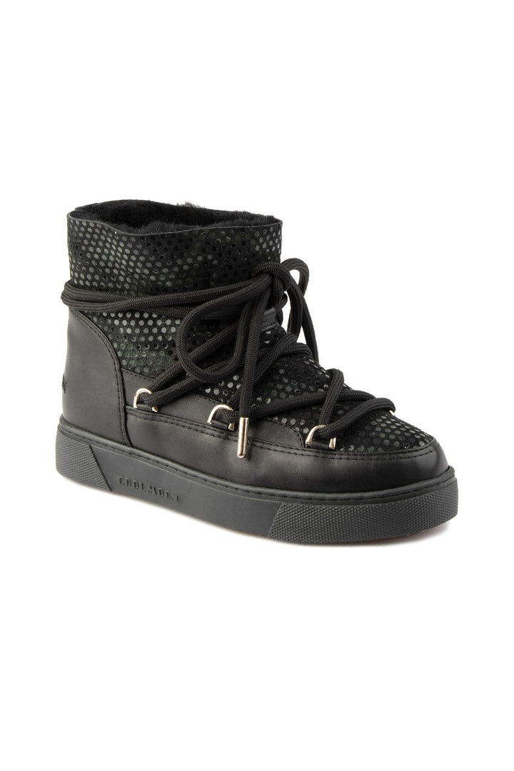 Cool Moon Lorne Sheepskin Printed Women's Boots - Pegia