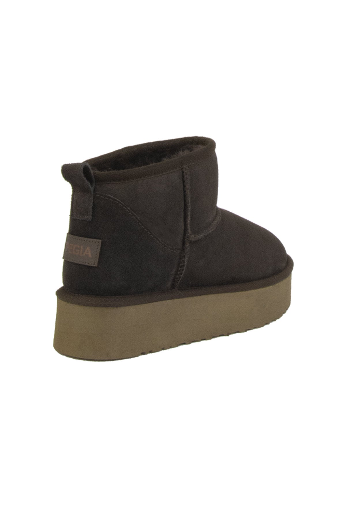 Pegia Lesa Echte Wildleder Damen Mini Stiefel