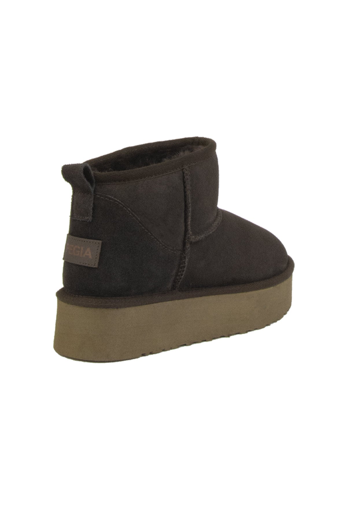 Pegia Brooks Genuine Suede Women's Platform Boots - Pegia