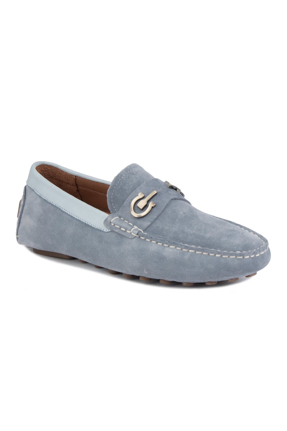 Pegia Heron Herren-Loafer aus echtem Wildleder