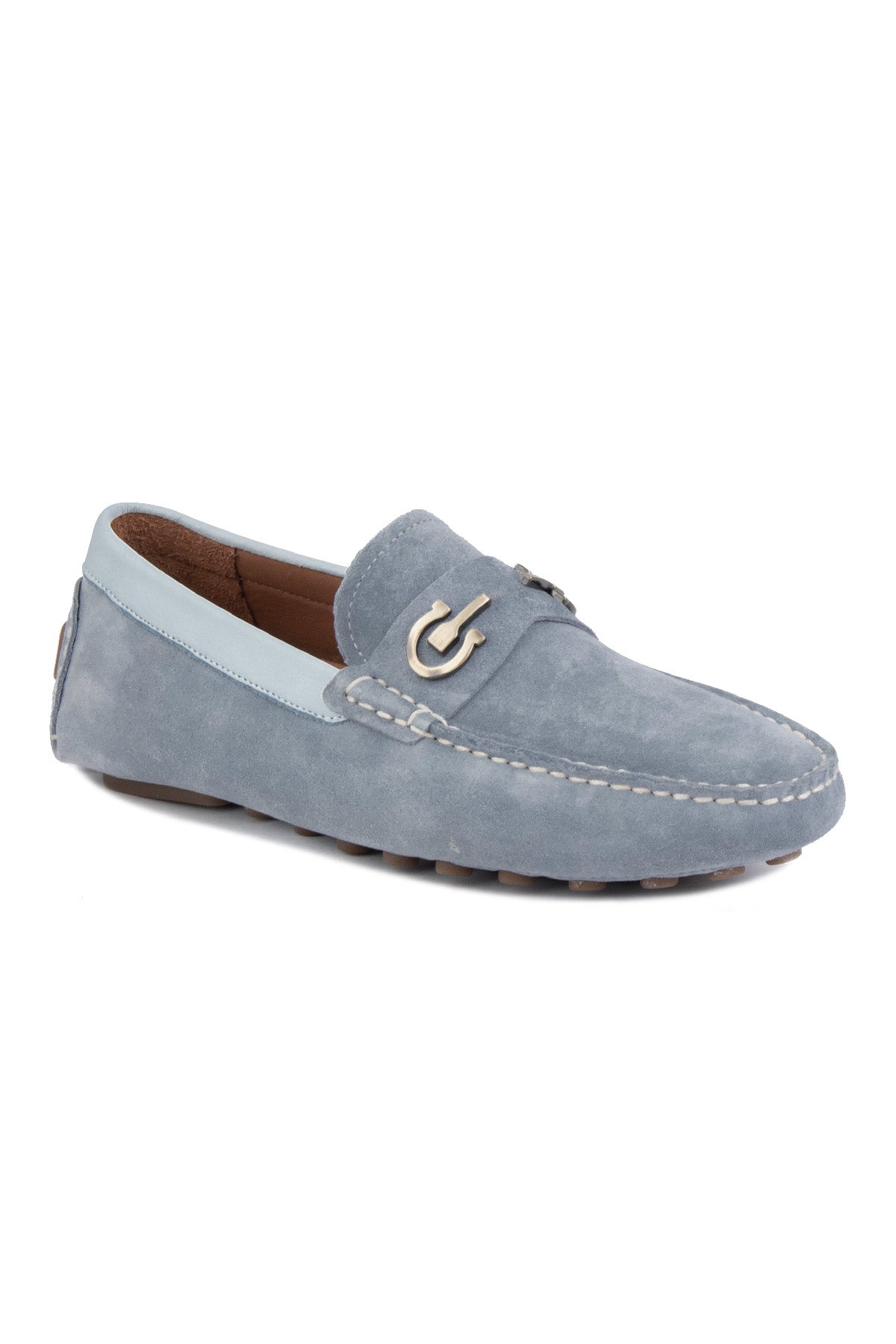 Pegia Heron Genuine Suede Men's Loafers - Pegia