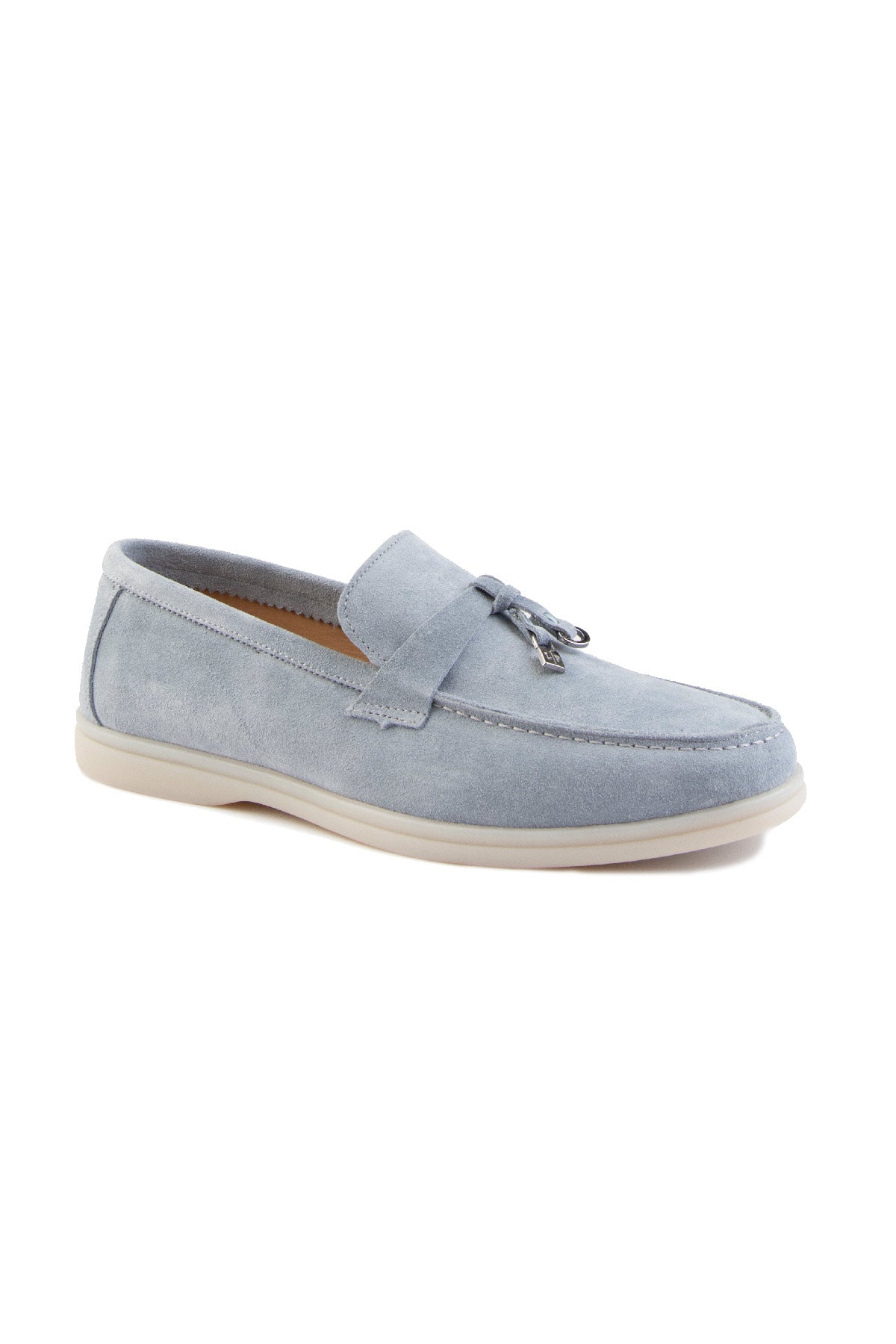 Pegia Roche Damen-Loafer aus echtem Wildleder