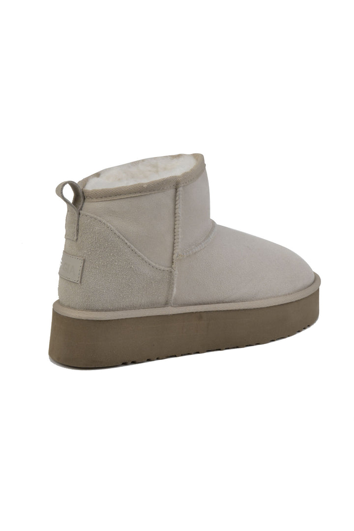 Pegia Brooks Genuine Suede Women's Platform Boots - Pegia