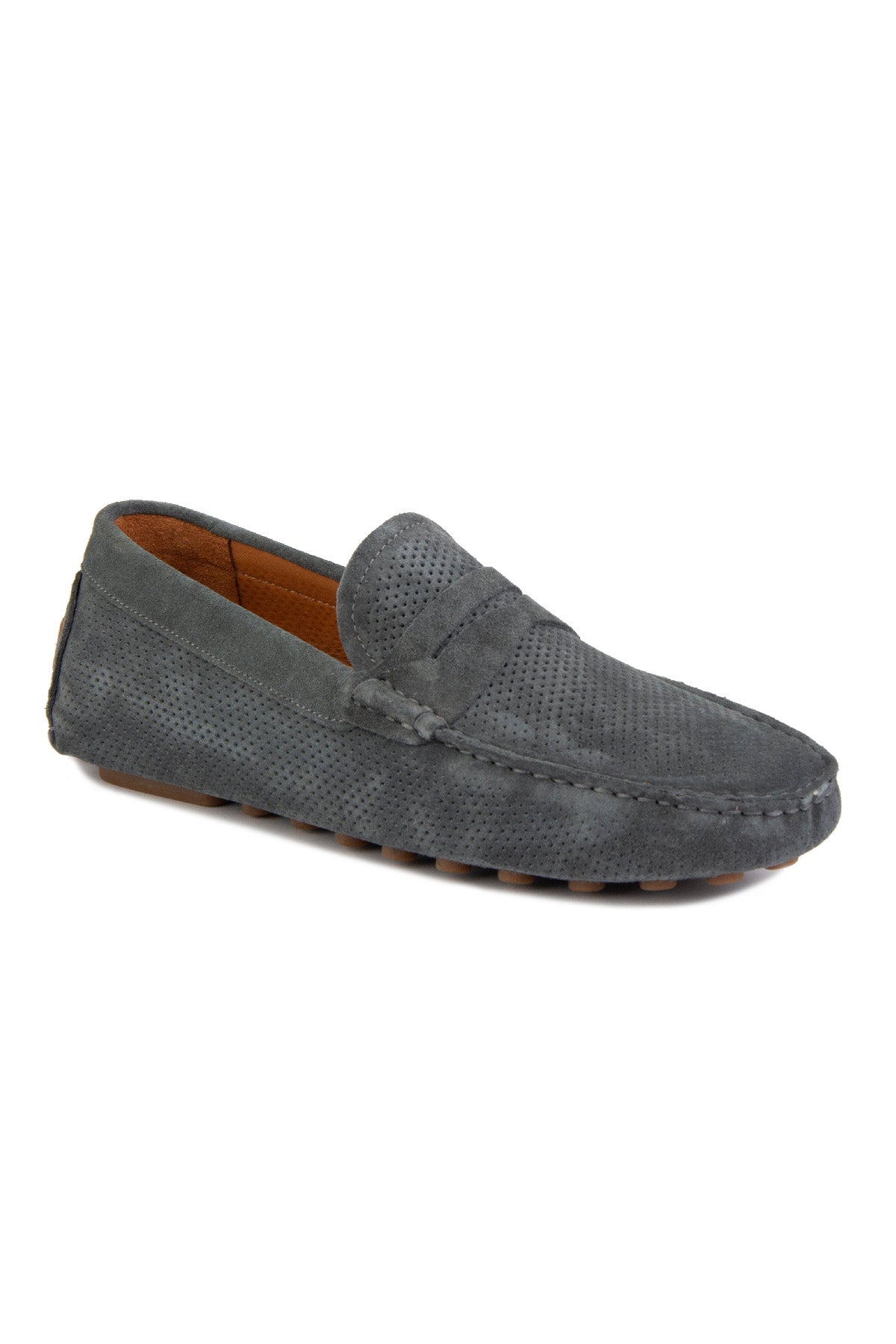 Pegia Alvor Chaussures Mocassins En Daim Véritable Pour Hommes