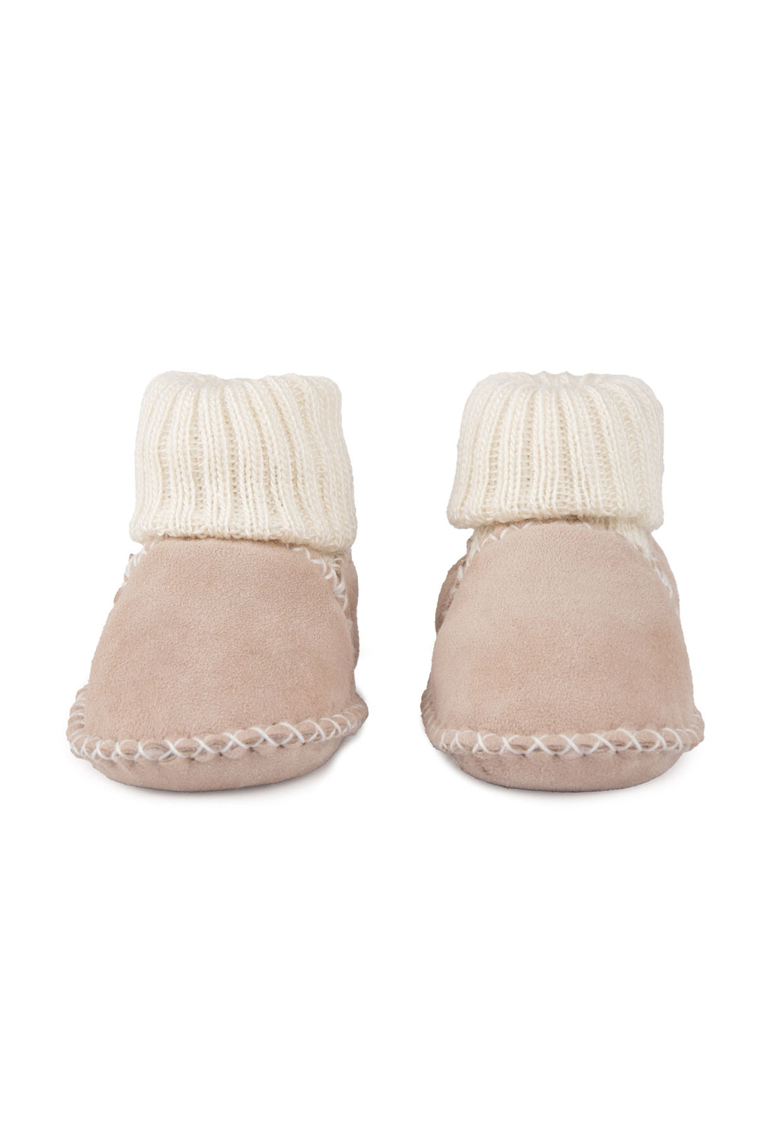 Pegia Lago 真皮羊羔毛婴儿袜靴