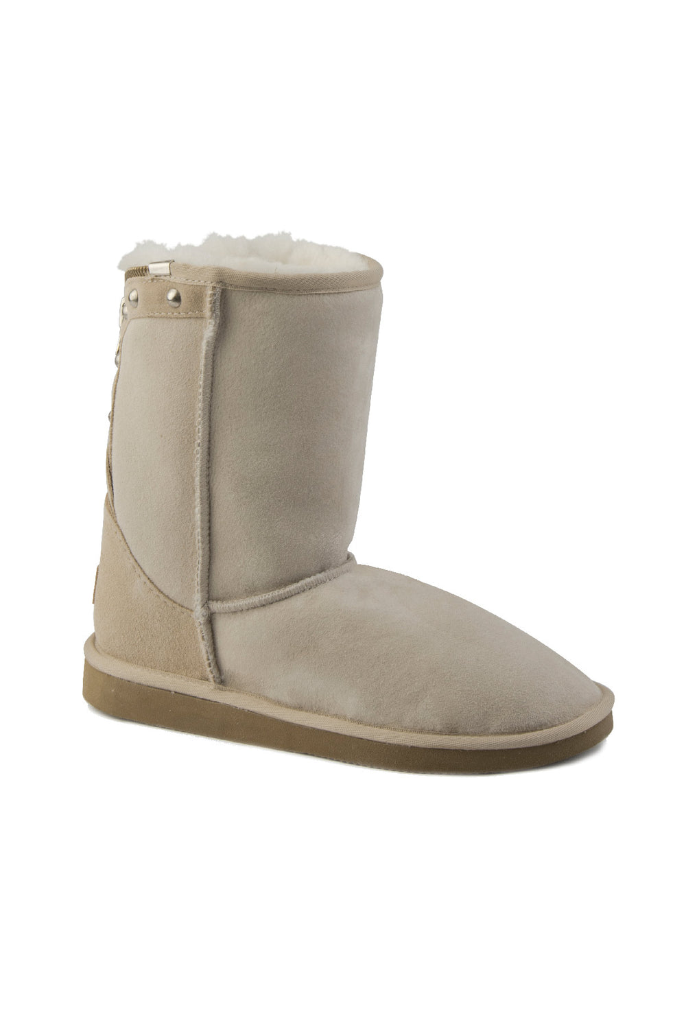 Pegia Vian Genuine Suede Back Zip Women's Boots - Pegia