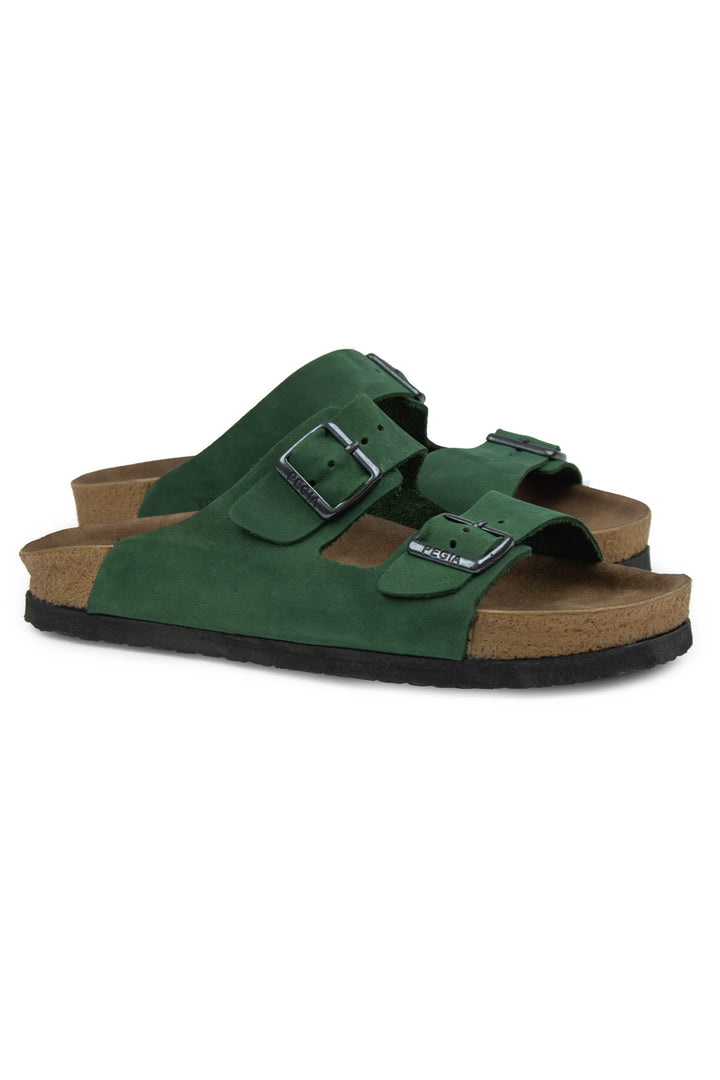 Pegia Santio Nubuck Unisex Spænde Tøfler