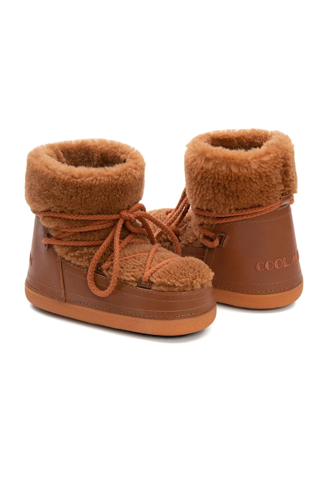 Cool Moon Dover Genuine Sheepskin Women's Snow Boots - Pegia