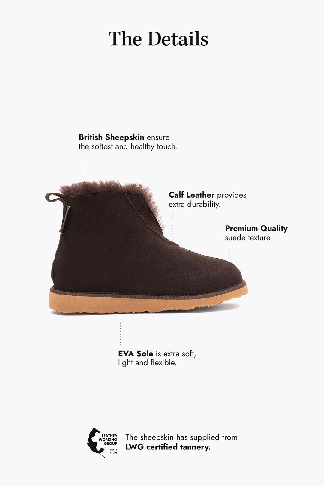 Pegia Moen Unisex Sheepskin Bootie Slippers - Pegia