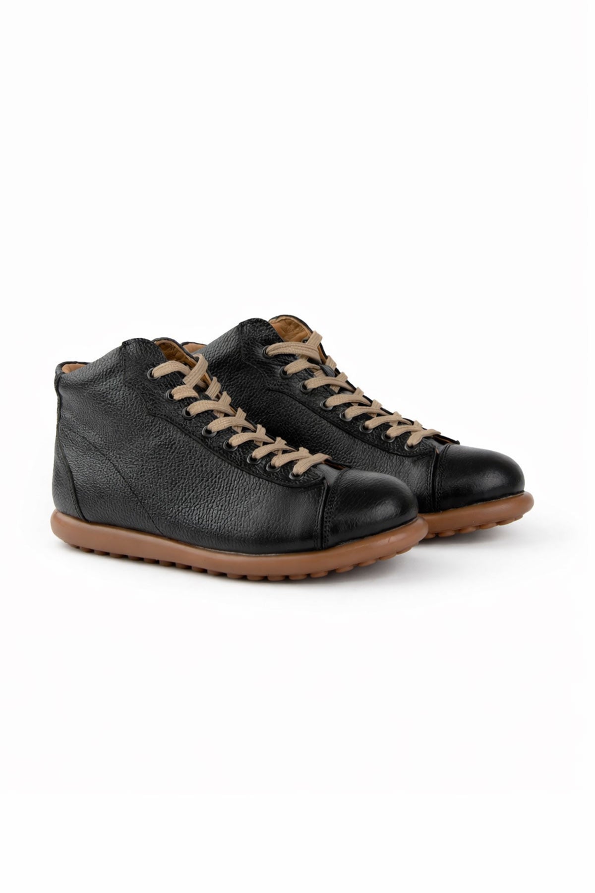 Pegia Kona Men's Leather Ankle Trainers
