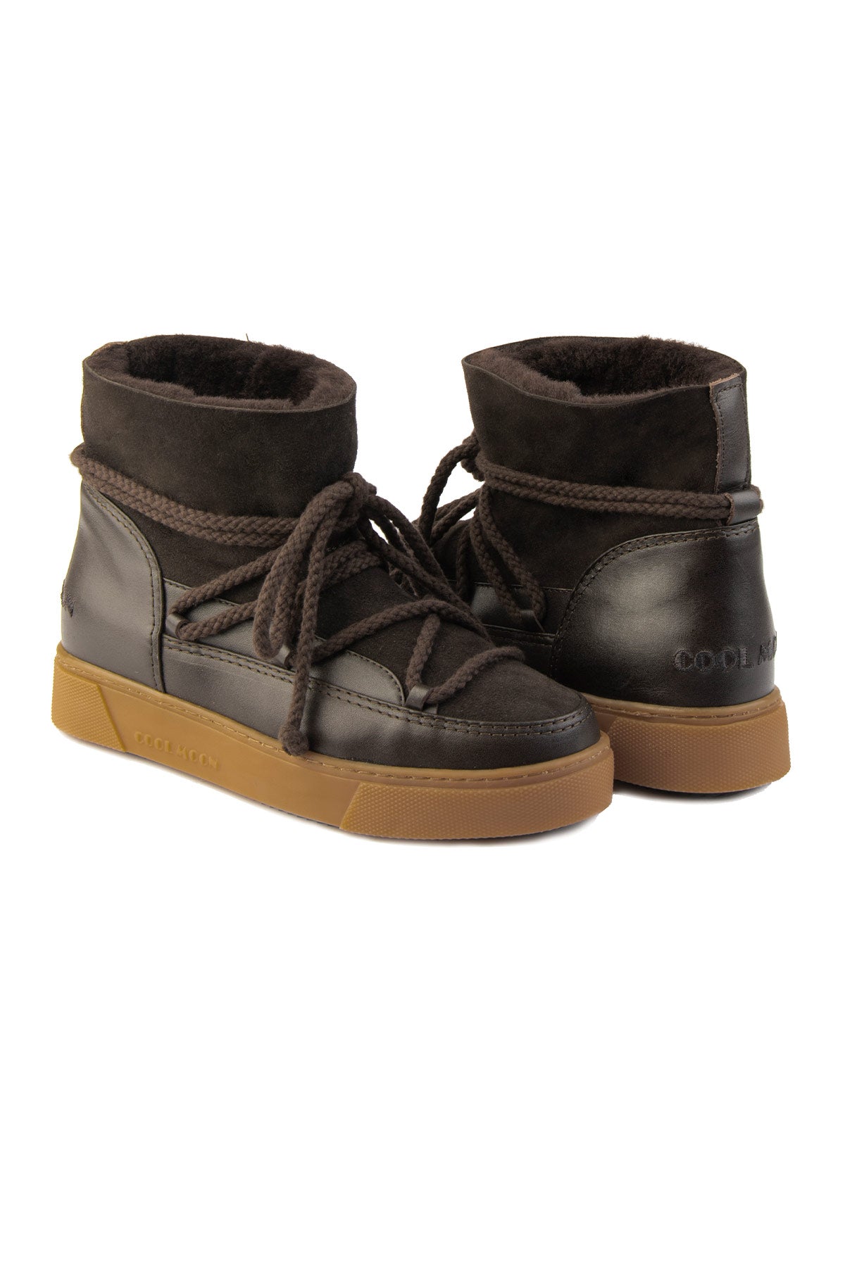 Cool Moon Clair Shearling Women's Boots - Pegia