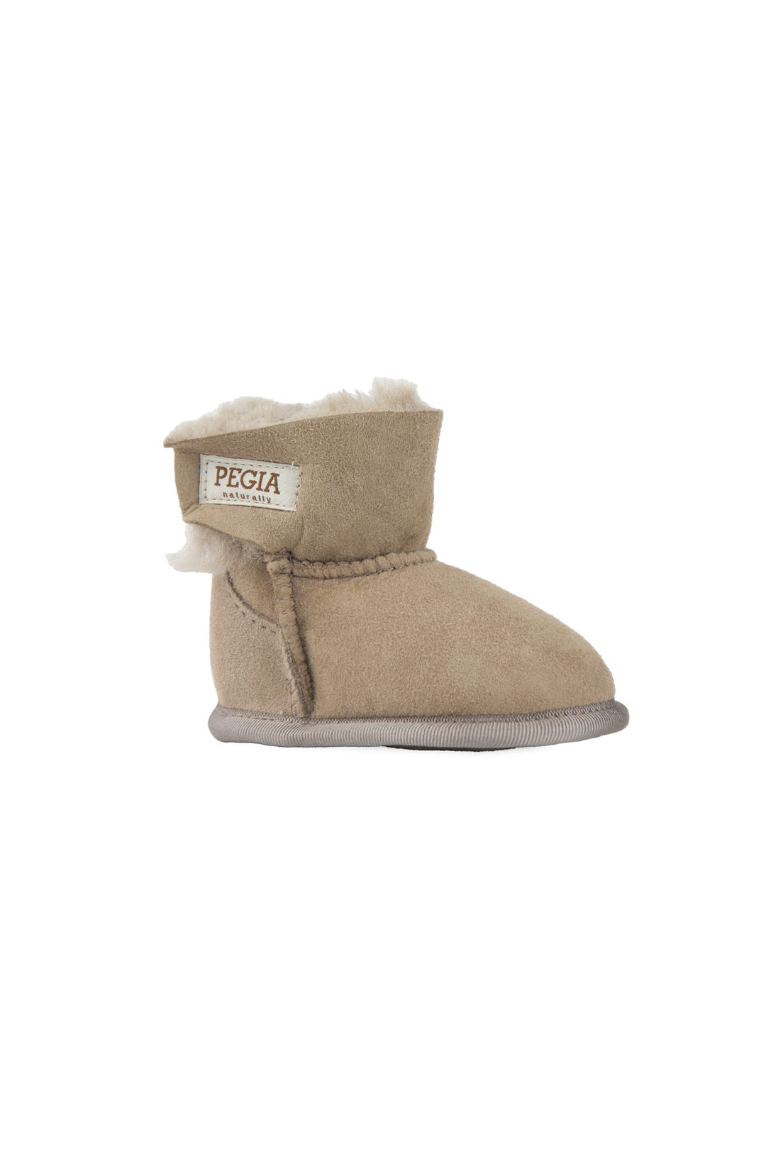 Pegia Lian Shearling Baby Velcro-tøfler