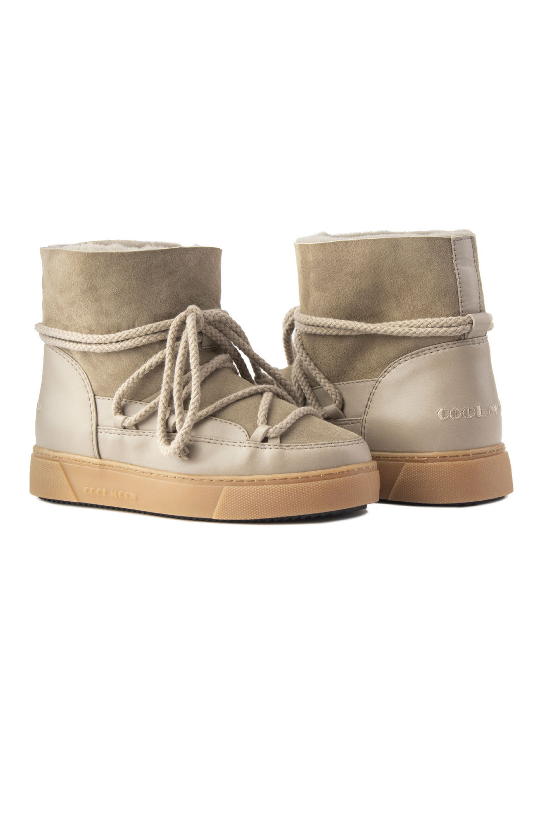 Cool Moon Clair Shearling Women's Boots - Pegia