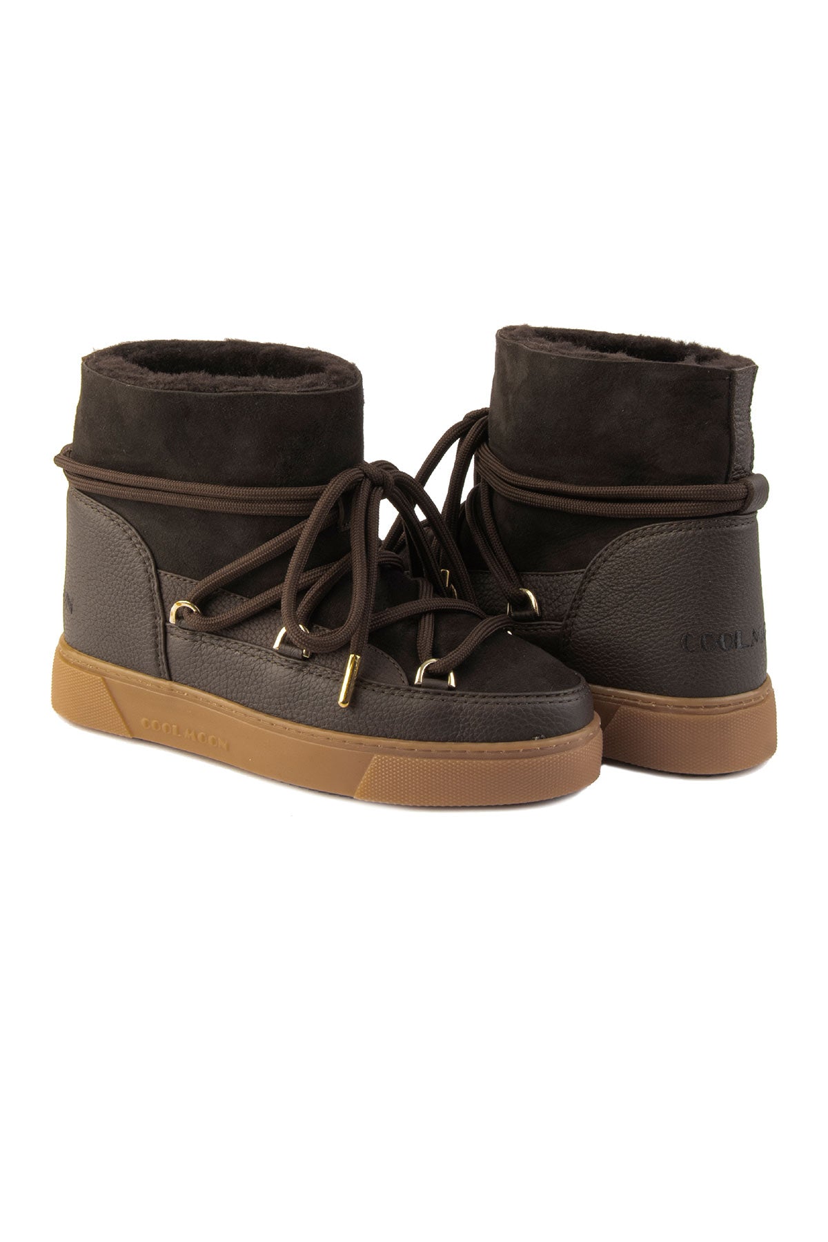 Pegia Adel Shearling Mujer Botas