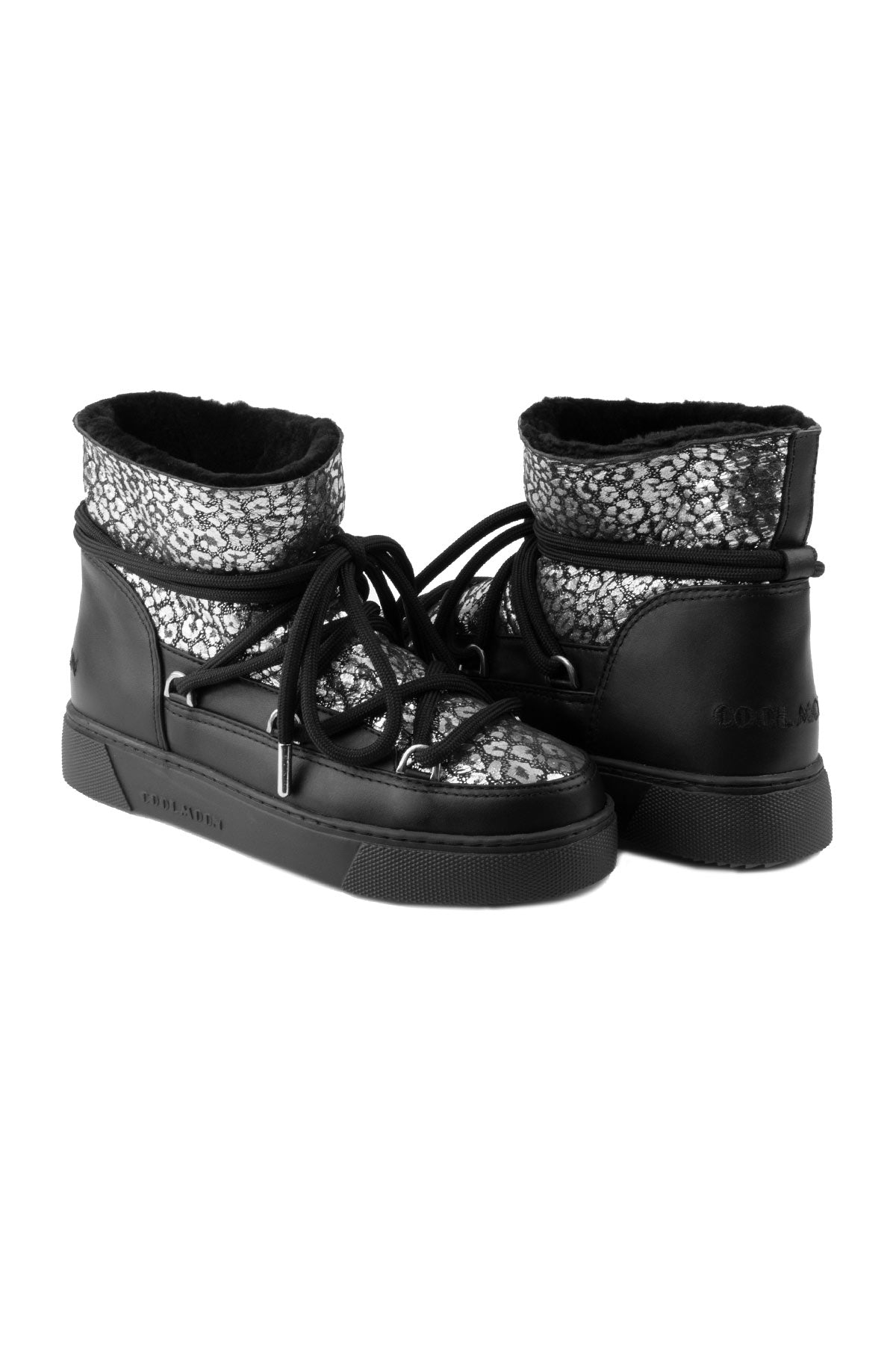 Cool Moon Peola Sheepskin Printed Women's Boots - Pegia