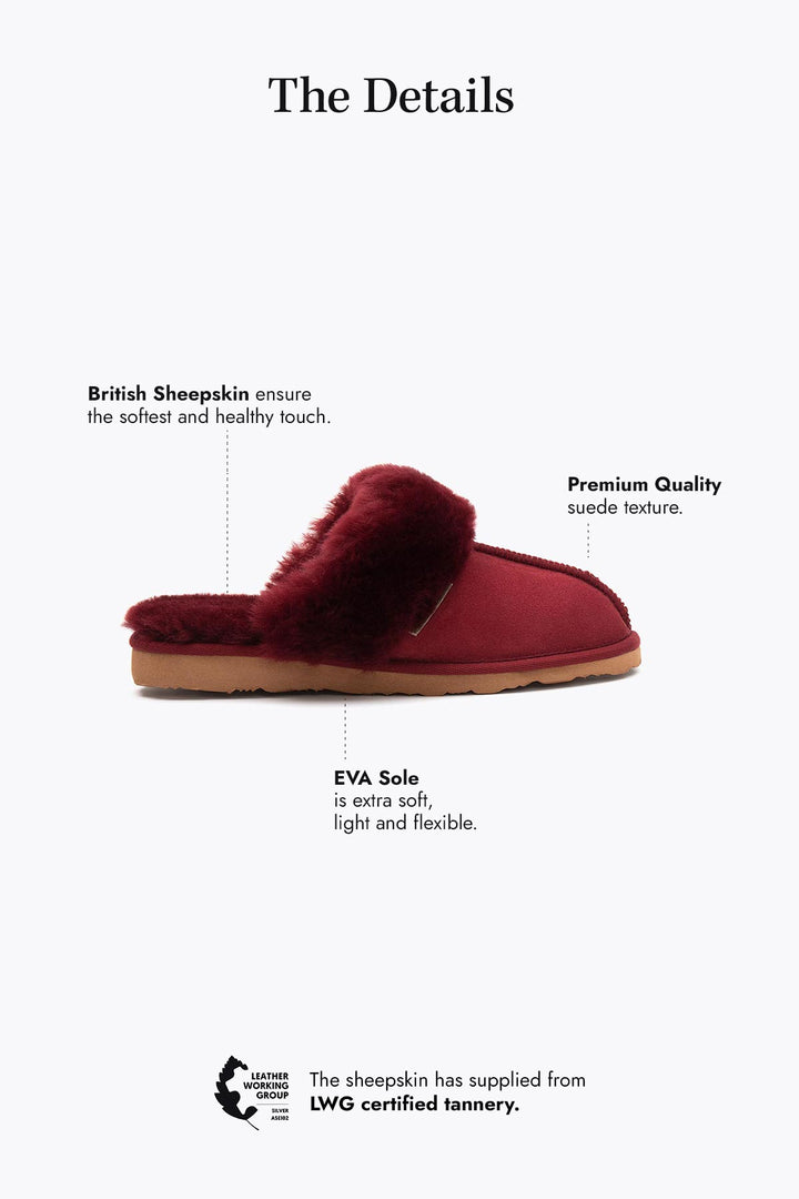 Pegia Monse Sheepskin Women's Slippers - Pegia