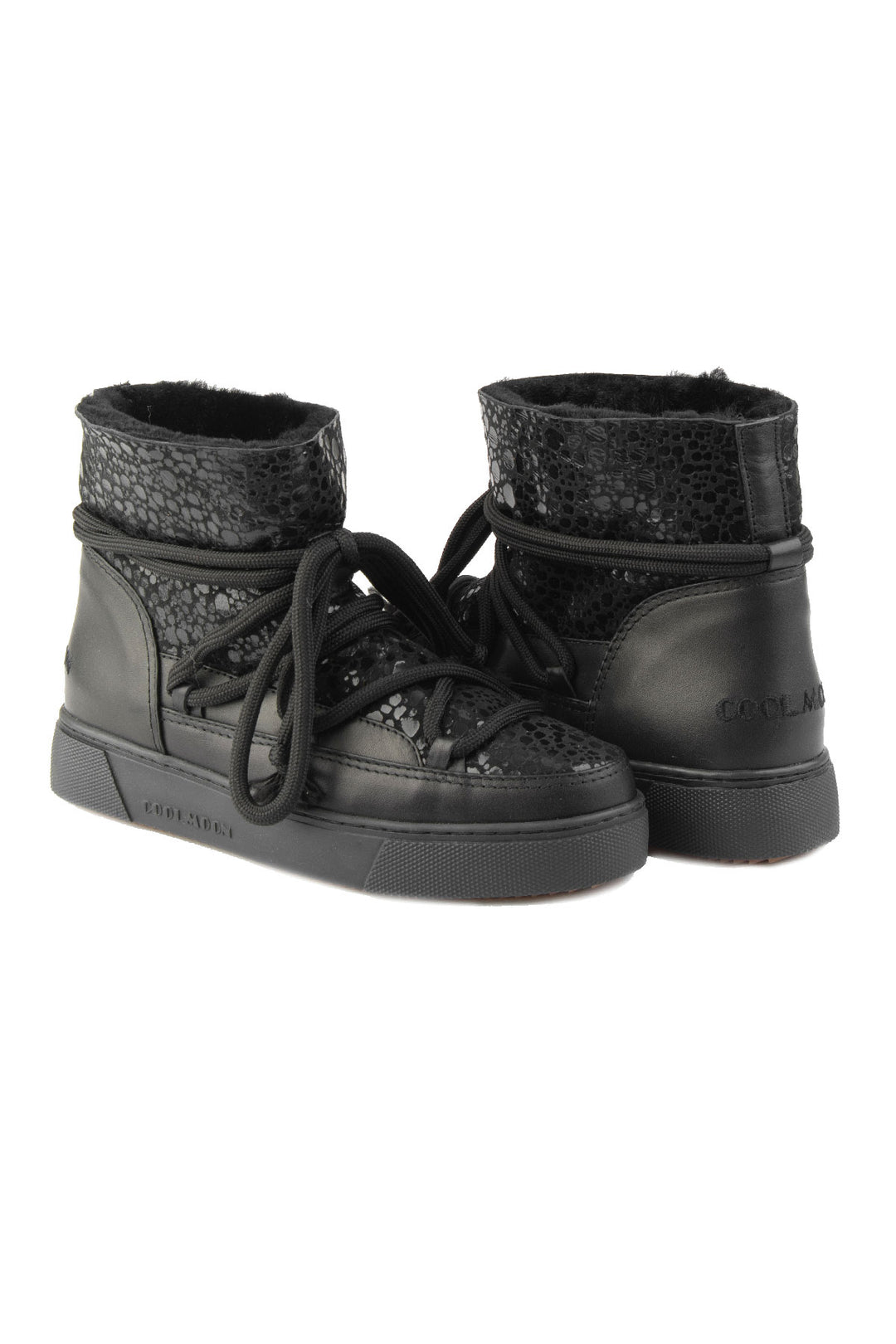 Cool Moon Parnu Sheepskin Printed Women's Boots - Pegia