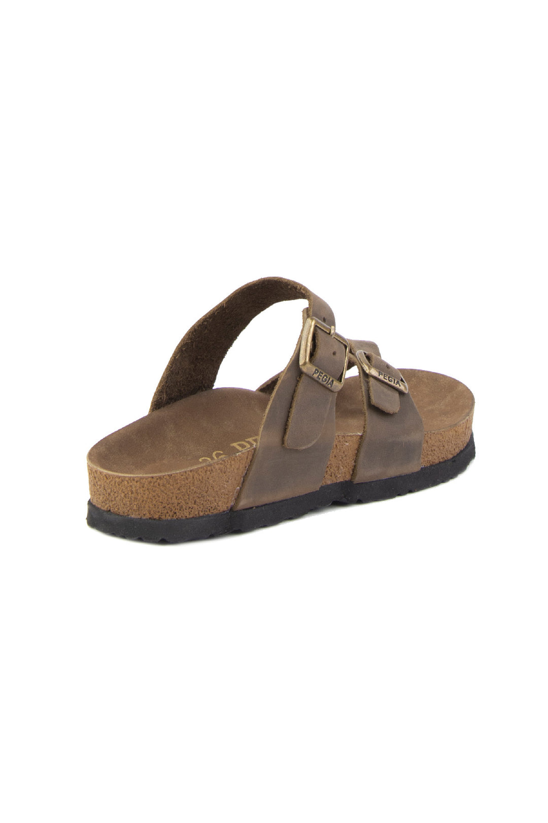 Pegia Sarnes Genuine Suede Women's Toe Loop Slides - Pegia