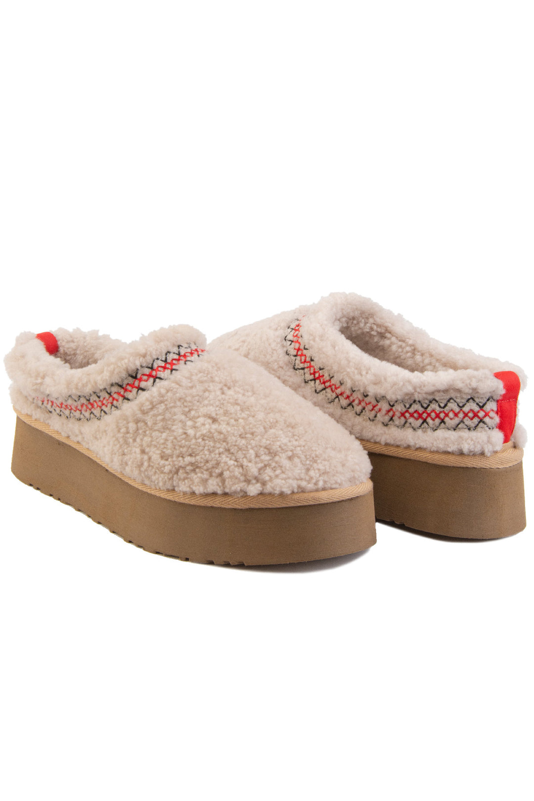 Pegia Aure Sheepskin Women's Ultra Mini Platform Boots - Pegia