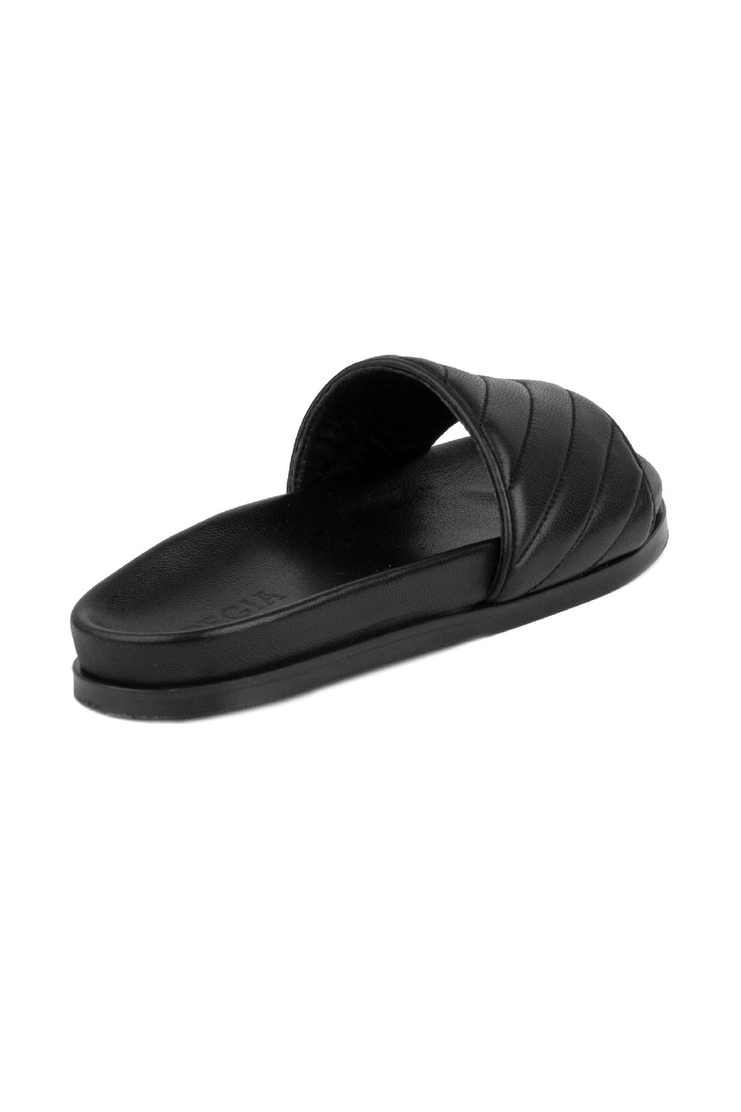 Pegia Mona Leather Women's Slides - Pegia